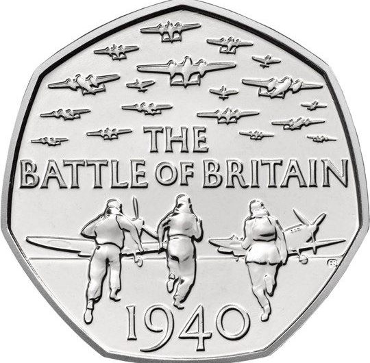 2015 Battle of Britain 50p