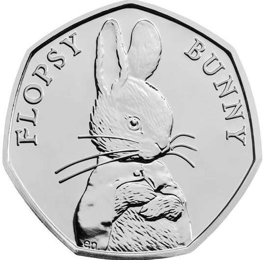 2018 Flopsy Bunny 50p