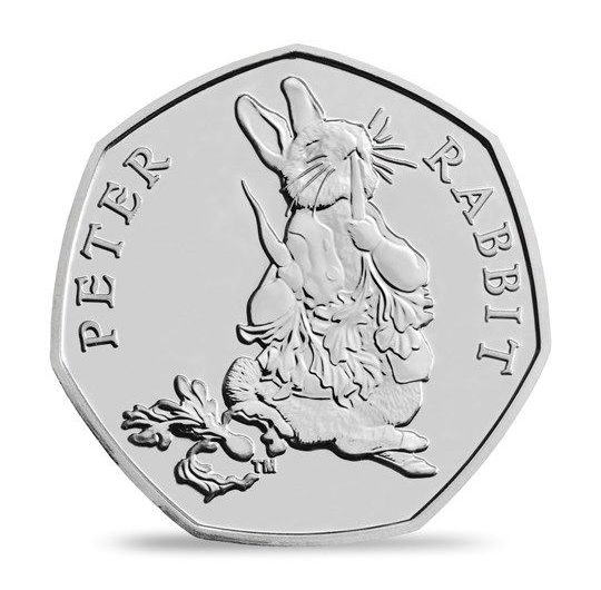 2018 Peter Rabbit 50p