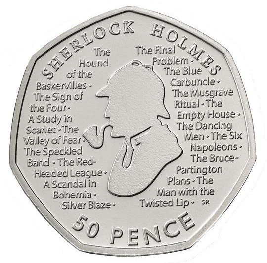 2019 Sherlock Holmes 50p