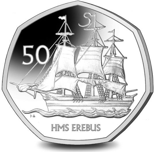 2020 HMS Erebus 50p