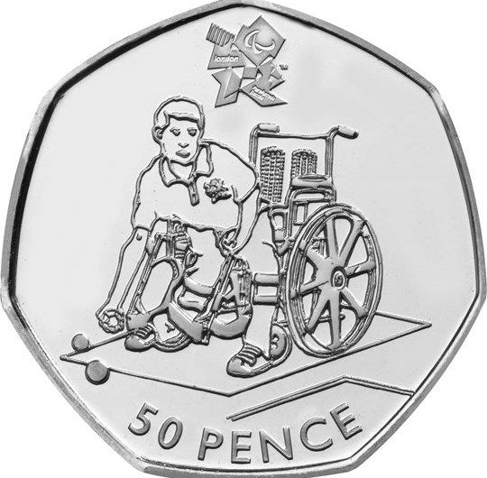 London 2012 Boccia 50p