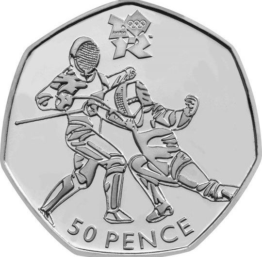 London 2012 Fencing 50p