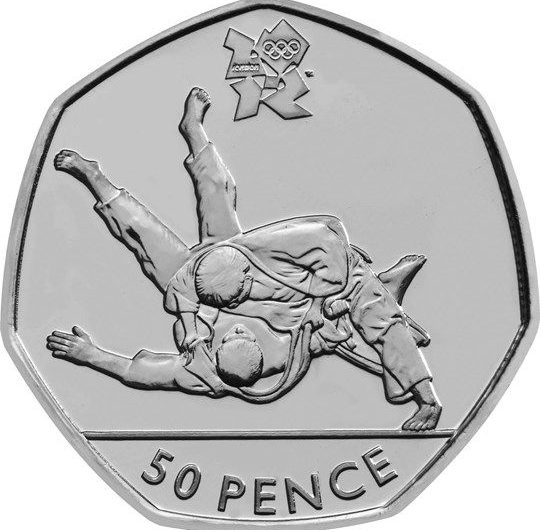 London 2012 Judo 50p