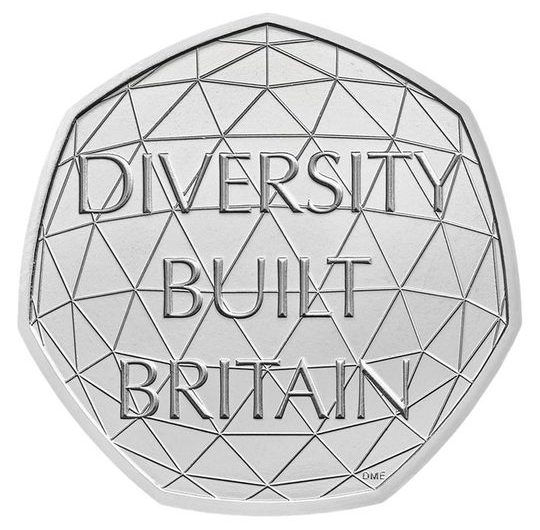 2020 Celebrating British Diversity 50p