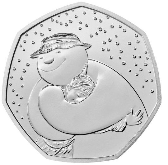 2020 The Snowman 50p