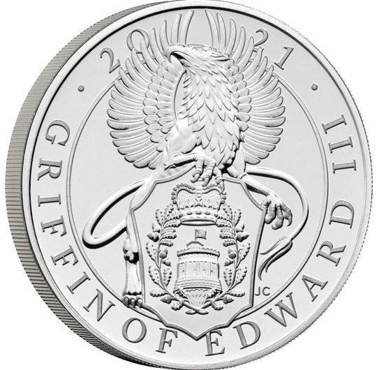 2021 The Griffin of Edward III £5