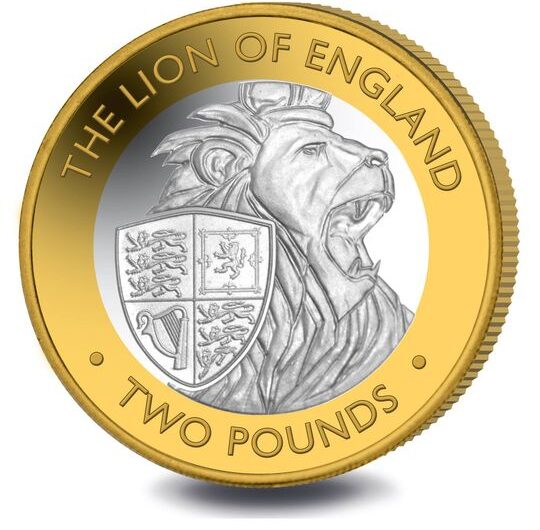 2021 Queen’s Beasts The Lion of England £2