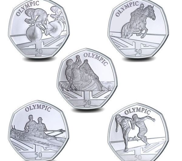 2021 Summer Olympic Games 50p Coin Set