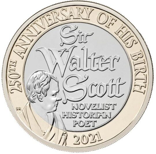 2021 The 250th Anniversary of the Birth of Sir Walter Scott £2