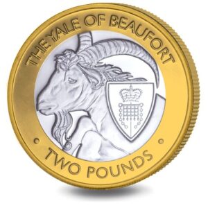 2021 The Queen’s Beasts The Yale Of Beaufort £2 