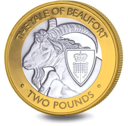 2021 The Queen’s Beasts The Yale of Beaufort £2