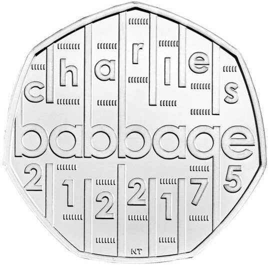 2021 Charles Babbage 50p