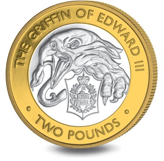 2021 The Queens Beasts The Griffin of Edward III £2