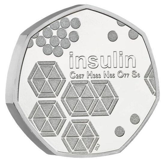 2021 100 Years of Insulin 50p