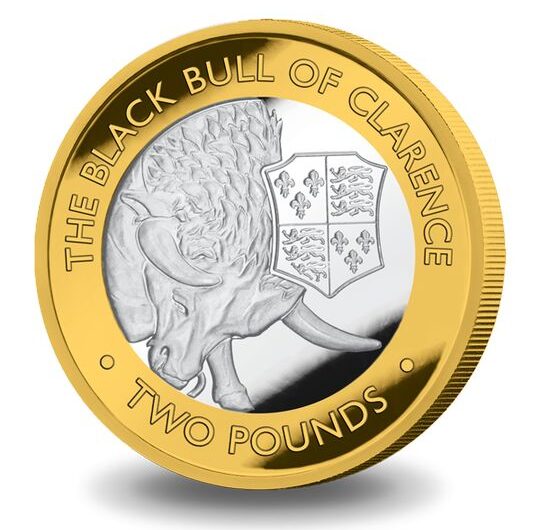 2021 The Queen’s Beasts The Black Bull of Clarence £2