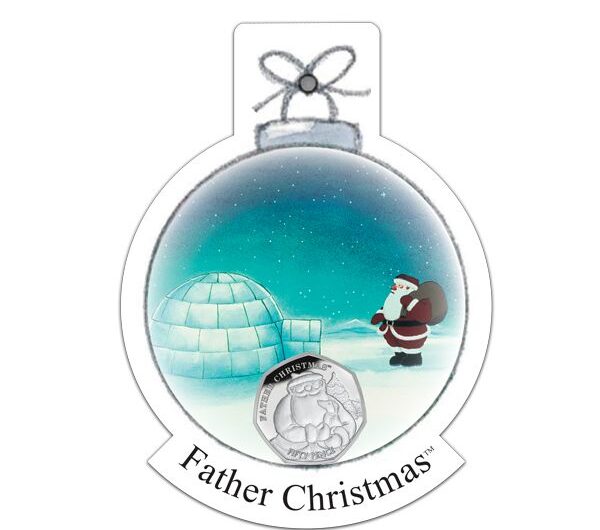 2021 Father Christmas 50p