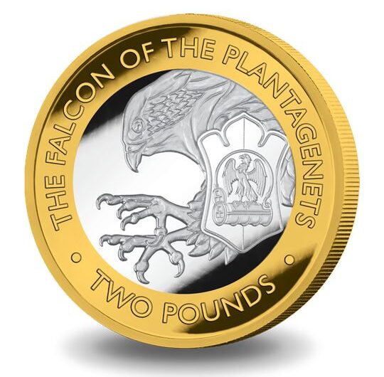 2021 The Queens Beasts The Falcon of the Plantagenets £2