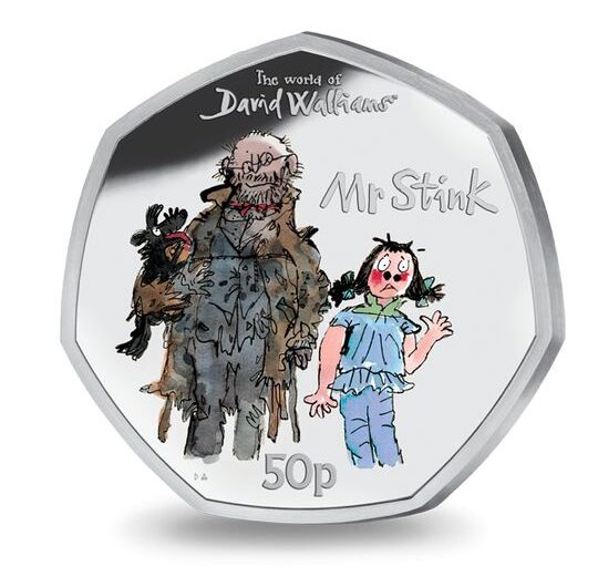 2021 The World of David Walliams Mr Stink 50p