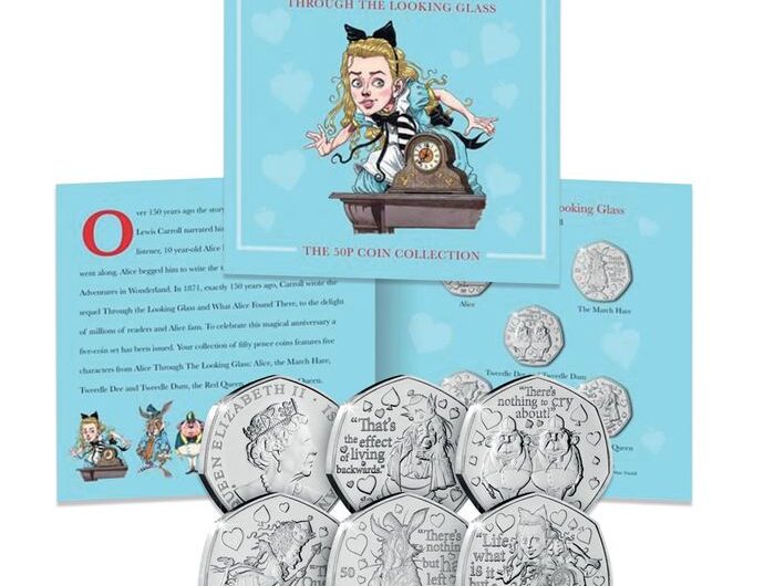 2021 Alice’s Adventures in Wonderland 50p Coin Collection