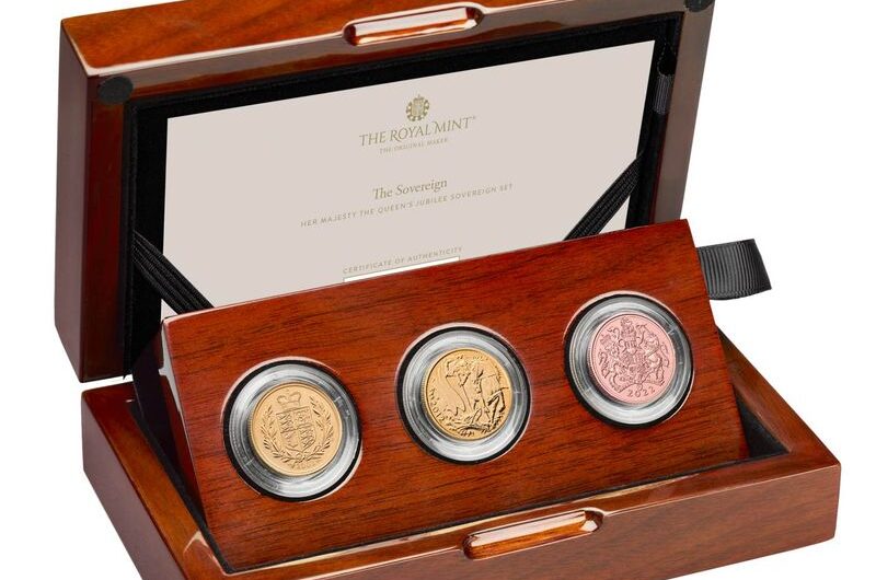 2022 Her Majesty The Queens Jubilee Sovereign Set