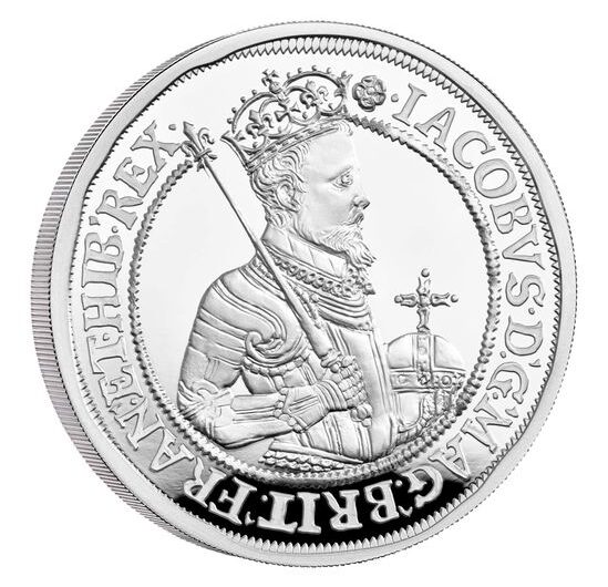 2022 British Monarchs King James I 5oz Silver Proof Coin