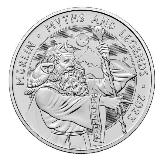 2023 Myths and Legends Merlin £5